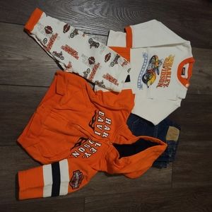 Harley Davidson 4 piece set